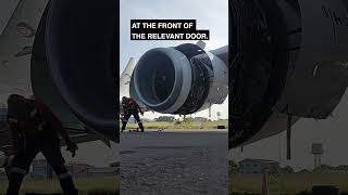 CFM56 5 cowlings opening aviation avgeeks elitesphere reels shorts share viral cfm56 airbus [upl. by Bullivant]