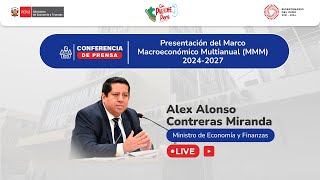 Presentación del Marco Macroeconómico Multianual 20242027 [upl. by Arreic]