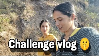 Challenge vlog ll 2 ghante mein vlog pura krne ka liya challenge ll apko kya lga hua pura challenge [upl. by Yrellav]