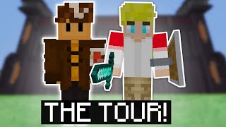 Wilburs TOUR After Being REVIVED on the Dream SMP [upl. by Ahsikan]