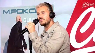 M POKORA quotQui on estquot en live sur Chérie FM [upl. by Einobe]