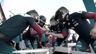 FIBT  4Man Bobsleigh World Cup 20132014  St Moritz Heat 2 [upl. by Donelson]