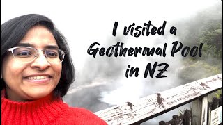 I visited a Geothermal Pool in New Zealand [upl. by Niffirg]