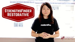 Gallup StrengthsFinder Restorative Youth Video Resource by Strengths School Singapore [upl. by Tali347]