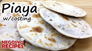 How to make piaya for food business  NEGOSYO RECIPE [upl. by Nosrac]