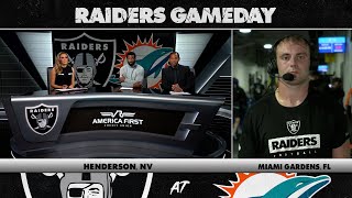 Raiders Lose Week 11 Matchup to the Dolphins  Raiders Gameday [upl. by Sdlonyer]