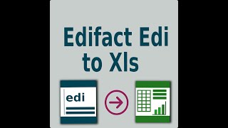 Edifact Edi To Xls converter [upl. by Gottwald]