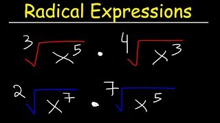 Multiplying Radical Expressions With Different Index Numbers [upl. by Philipson261]