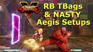 SFV  RB Urien Nasty Aegis Setups amp Loop  Tbags amp More Dirt  Funny Moment [upl. by Ragen]