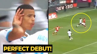 Mason Greenwood scored two goals on his DEBUT with Marseille last night  Man Utd News [upl. by Aicena]