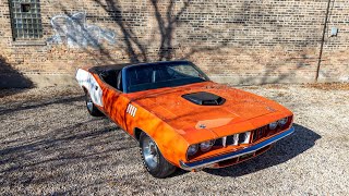 One of 5 1971 Plymouth Cuda Convertible 440 SixPack 4Speed on Hemmings Auctions Auction Ended [upl. by Ilrebmik]