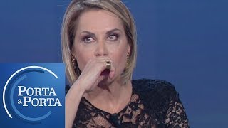 Simona Ventura quotLa paura per mio figlio mi ha cambiato la vitaquot  Porta a porta 26022019 [upl. by Jeannette]