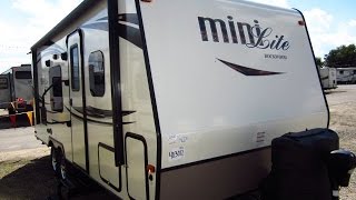 SOLD 20155 Rockwood Mini Lite 2306 Ultralite Bunkhouse Travel Trailer in Coldwater MI [upl. by Einnep]