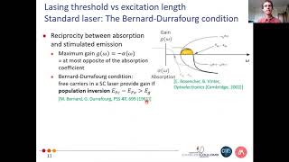 GUILLET Thierry Demonstration of a GaN waveguide polariton laser so different from a ridge laser [upl. by Arriaes]