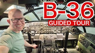 Guided tour through a TEN ENGINE Convair B36 Peacemaker [upl. by Gnilrac]