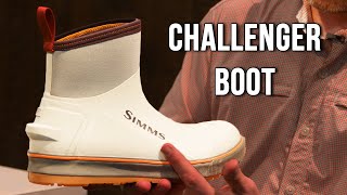 Simms Challenger 7in Fly Fishing Deck Boot  Insider Review [upl. by Ahsyekal]