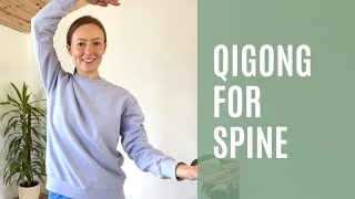 7 Minute Qigong For Spine Mobility [upl. by Oiligriv592]