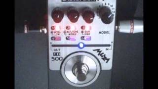 Muza FD500 Modeling Distortion Guitar Effect Pedal [upl. by Bidget762]