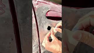 Delik kapama automobile detailwork shortvideos detailes tiles details tools [upl. by Zusman]