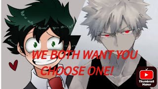 ASMR Yandere Deku amp Yandere Bakugo Fight Over You  Deku Ending M4F MHA Roleplay [upl. by Saul]