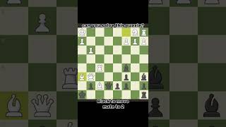 Can you solve this tricky chess puzzle chess chessopenings chesstrap chessstrategy chesstactics [upl. by Barraza137]