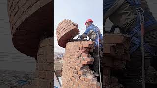 Chimney Brick Demolition Process  Unique tools to boost efficiency and streamline work [upl. by Odlavu]