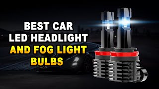 Best Car LED Headlight and Fog Light Bulbs Reviewed  Razzzling Dazzling [upl. by Aicilyhp]