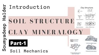 Soil Structure amp Clay Mineralogy II Introduction Part 1 II Soil Mechanics II Soumyadeep Halder [upl. by Rundgren]