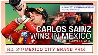 Monoplaza F1 220 Carlos Sainz Wins in Mexico [upl. by Atiken]