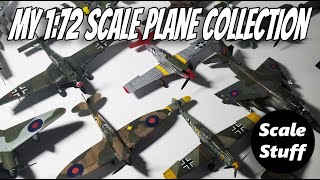 My 172 Scale Plane Collection [upl. by Lladnew80]