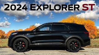 2024 Ford Explorer ST  Learn everything you need to know before the 2025 redesign [upl. by Hcirdeirf635]