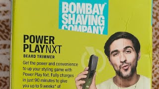 Bombay shaving company trimmer with 6 Beard styling combs [upl. by Goltz]