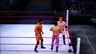 WWE12 Night of Champions Sims  PreShow Battle Royale pt2 [upl. by Linn779]