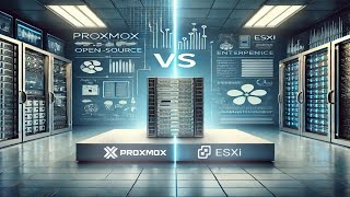 Обзор и настройка гипервизора ProxMox VE сравнение с гипервизором VMWare ESXi [upl. by Lorelei]