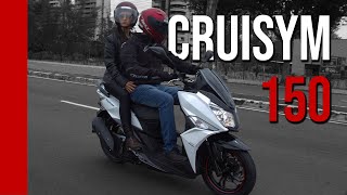 Scooter DAFRA CRUISYM 150  no Moto Premium TV [upl. by Ayam]