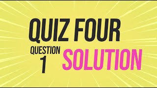 Quiz 4  Set Operations  Question 1 with Solution [upl. by Henriette]