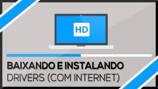 Baixando e Instalando os drivers PC com internet [upl. by Asertal694]