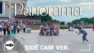 KPOP IN PUBLIC  SIDE CAM IZONE 아이즈원  ‘Panorama’  Dance Cover by KQD Crew [upl. by Noonberg]