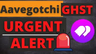 GHST Coin Aavegotchi token Price News Today  Price Prediction and Technical Analysis [upl. by Aneerehs]