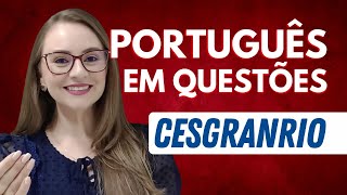 40 minutos de resolução de QUESTÕES de PORTUGUÊS da banca CESGRANRIO [upl. by Emmey]