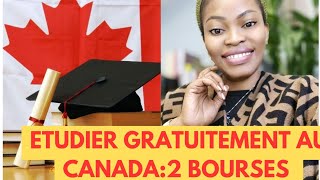 🇨🇦OPPORTUNITÉ DE BOURSE POUR ETUDIER GRATUITEMENT AU CANADA ET UNE BOURSE DE L’OIT visa canada [upl. by Ahsiloc113]