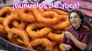 ¡Buñuelos de Yuca ¡Cubanos 🇨🇺 [upl. by Helbonnas]