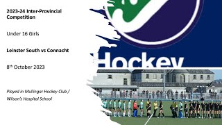 202324 HI InterPros Under 16s Leinster South vs Connacht [upl. by Aigneis]