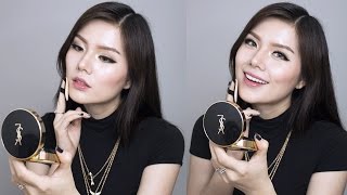 YSL Cushion Foundation  First Impression  Christine Sindoko [upl. by Ecirtnahc425]