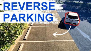 How to Reverse Park a Car into a Parking Bay Perfectly STEP BY STEP [upl. by Oloap9]