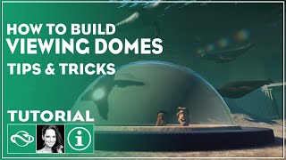 ▶ Planet Zoo Viewing Dome Tutorial  Tips amp Tricks [upl. by Brittnee720]