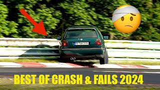 Nürburgring BEST OF CRASH FAILS amp Highlights Nordschleife Touristenfahrten 2024 [upl. by Lav]