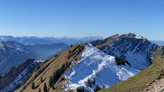 Gratwanderung Nagelfluhkette  vom Gündleskopf bis zum Stuiben  18 Oktober 2021 [upl. by Dalury834]