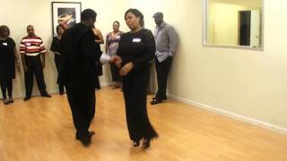 Houston Smooth Steppers Daryl Pinkie Instructors [upl. by Blackstock949]