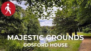 Beautiful Walking Tour of Gosford House Grounds amp Gardens [upl. by Sterling]